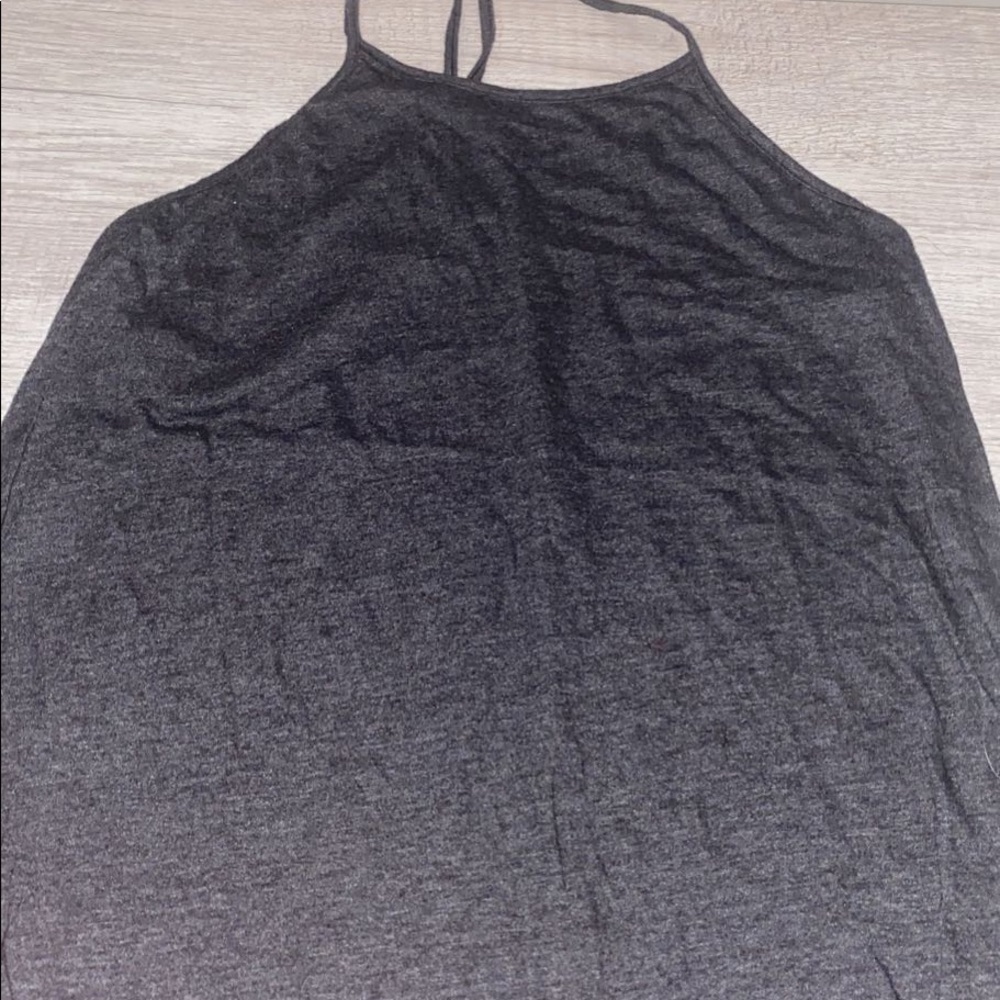 Black tank top